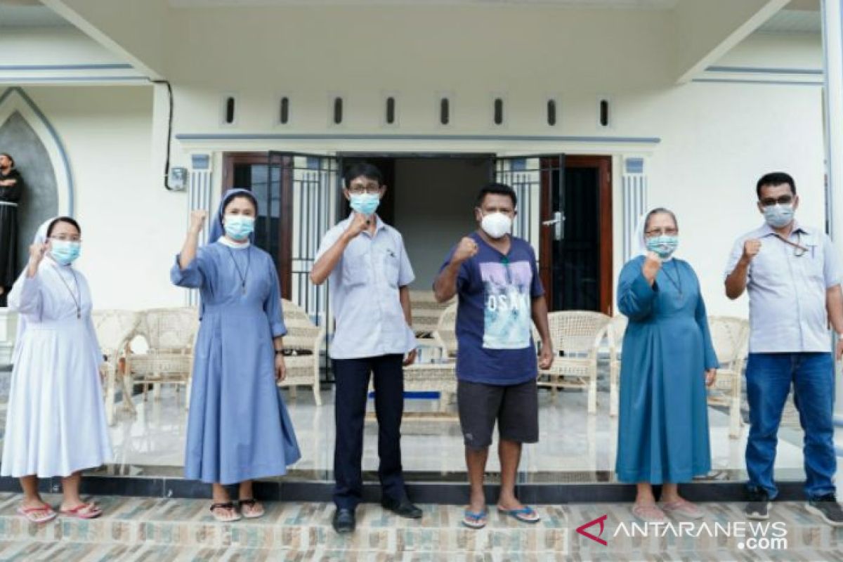 PT Timah bantu pembangunan rumah suster OSF Sibolga di Parit Tiga