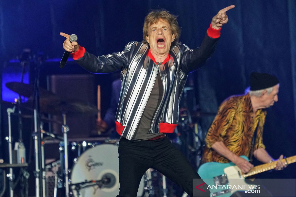 Mick Jagger positif COVID-19, konser di Amsterdam ditunda