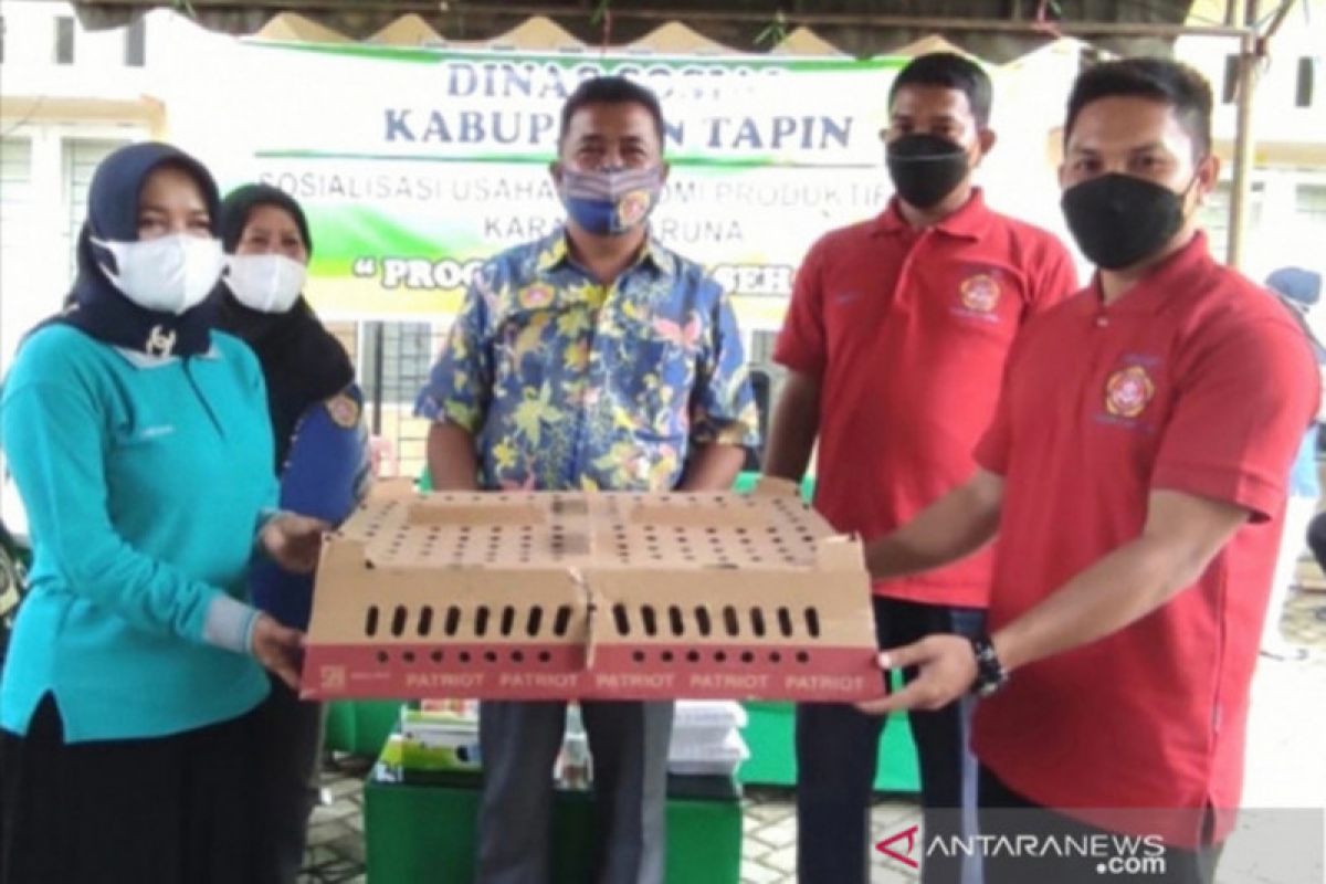 Dinas Sosial Kabupaten Tapin Kalsel dukung generasi muda kembangkan usaha