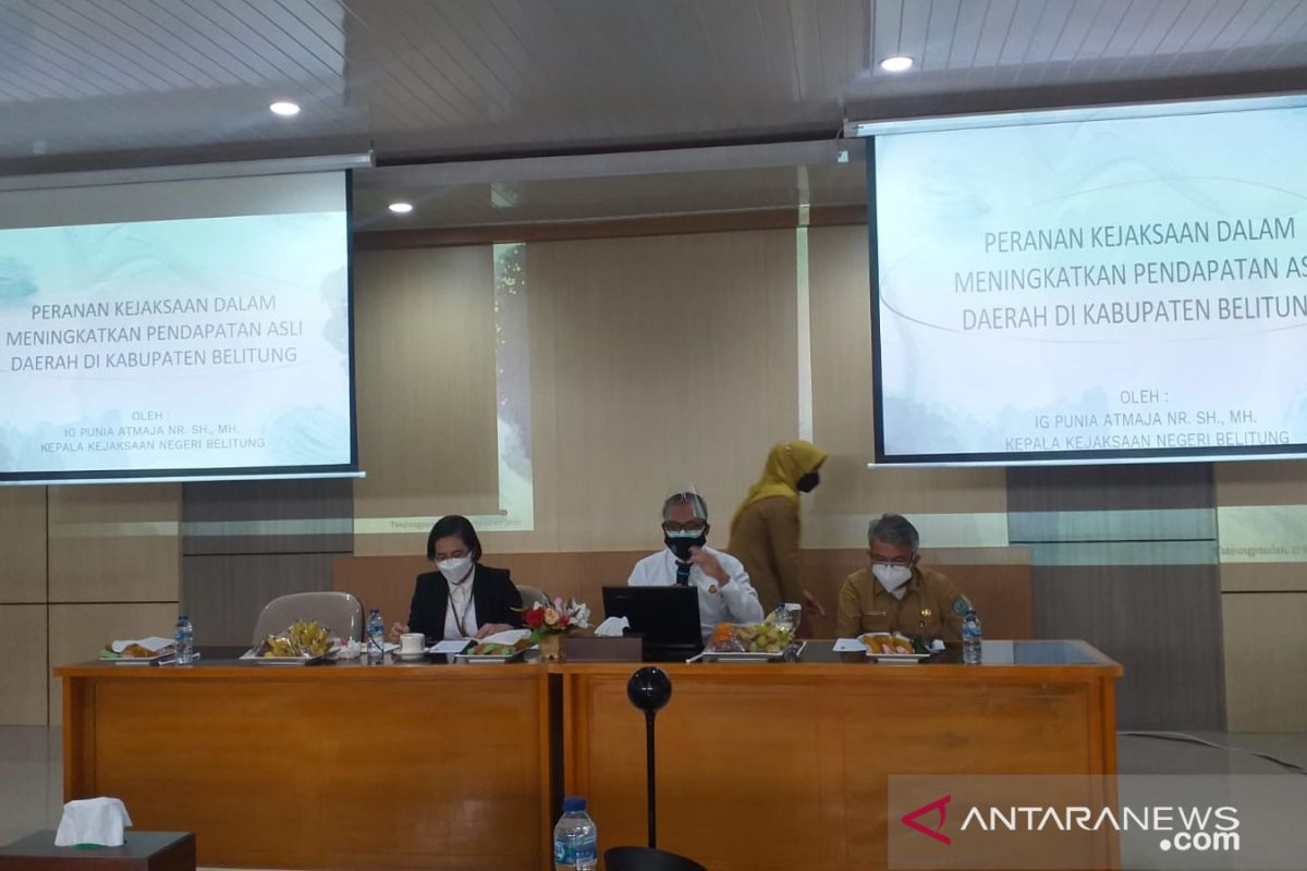 BPPRD Kabupaten Belitung gandeng Kejaksaan optimalkan realisasi PAD