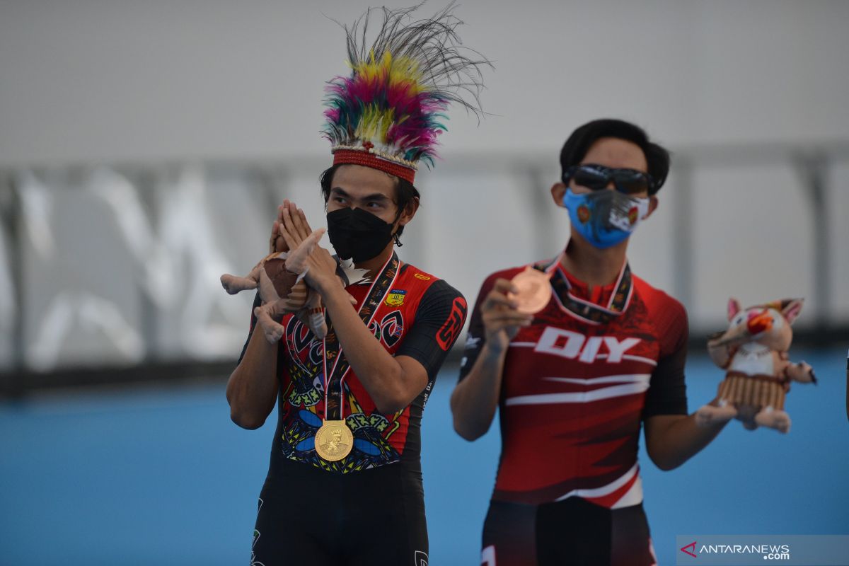 PON Papua: Hari pertama perlombaan sepatu roda, tuan rumah borong empat emas