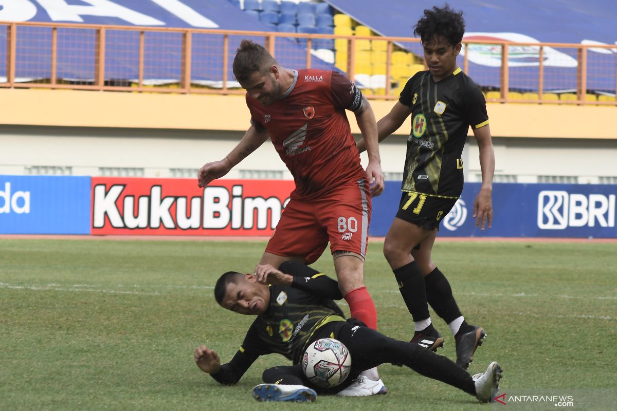 Barito Putera raih kemenangan perdana usai kalahkan PSM Makassar 2-0