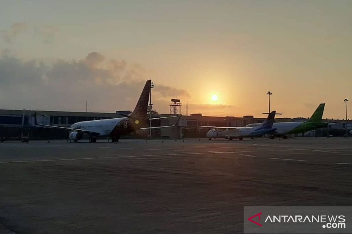 Pesawat Citilink mendarat  darurat di Bandara SMB II Palembang dalam kondisi aman