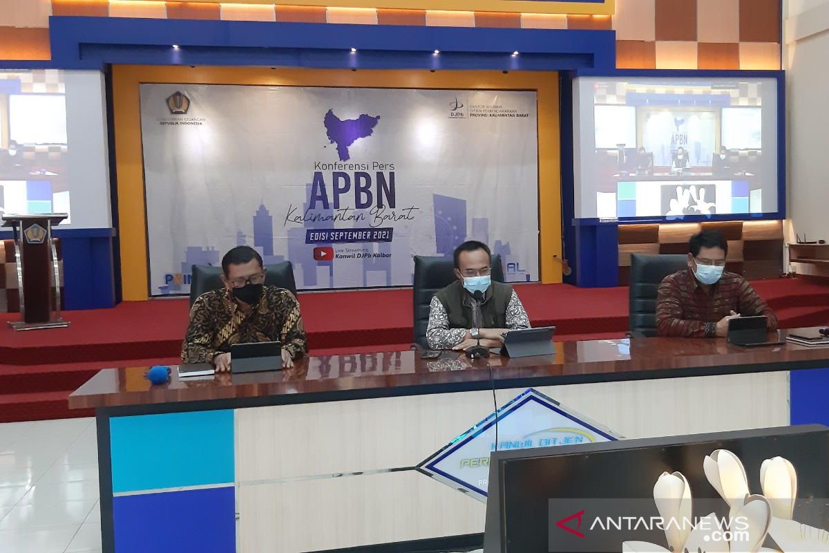 Realisasi APBN di Kalbar hingga Agustus 2021 baru 53,02 persen