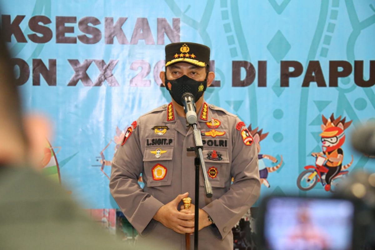 Kapolri pastikan kesiapan pengamanan PON Papua