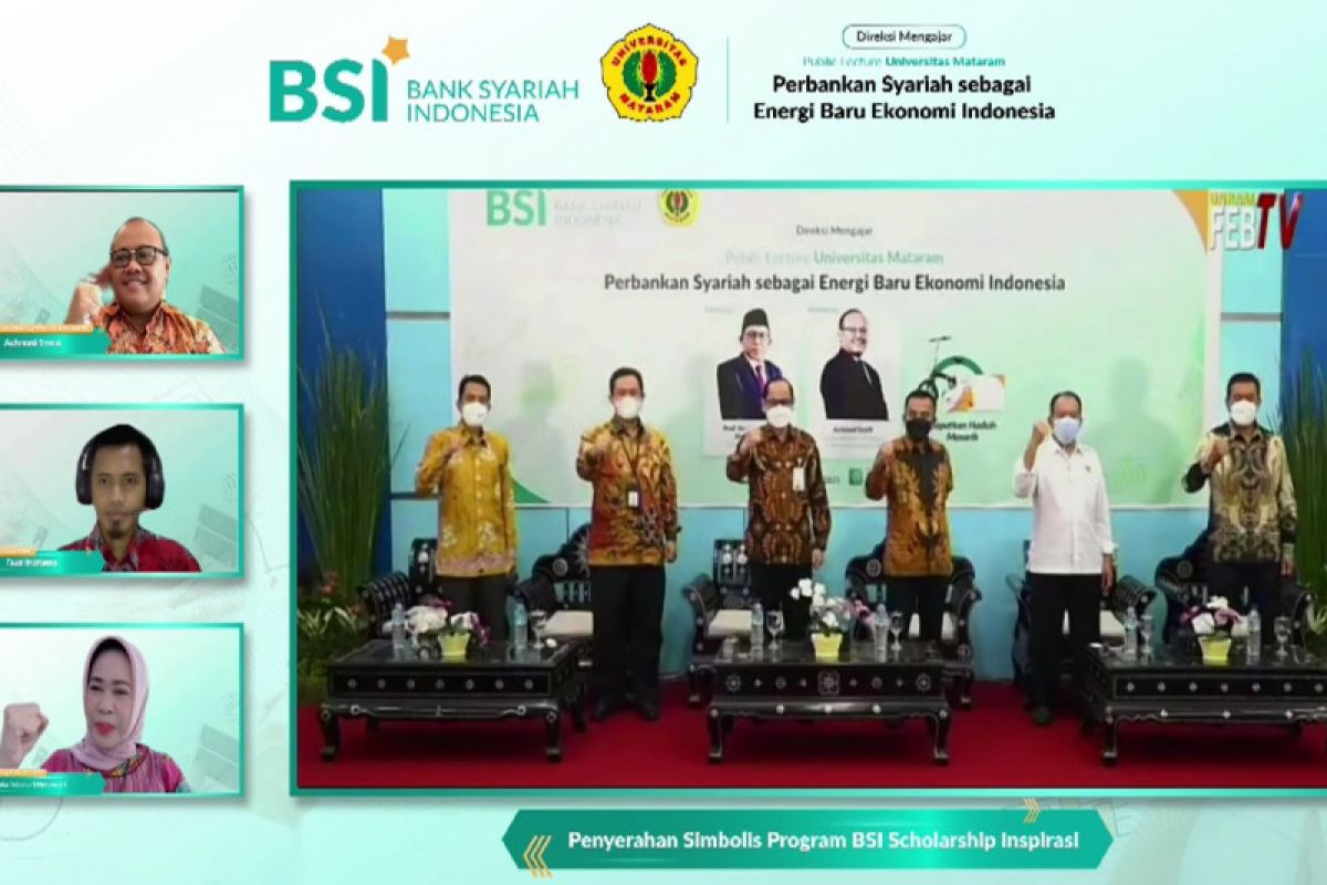 BSI menggelar Direksi Mengajar dan beri beasiswa mahasiswa Unram