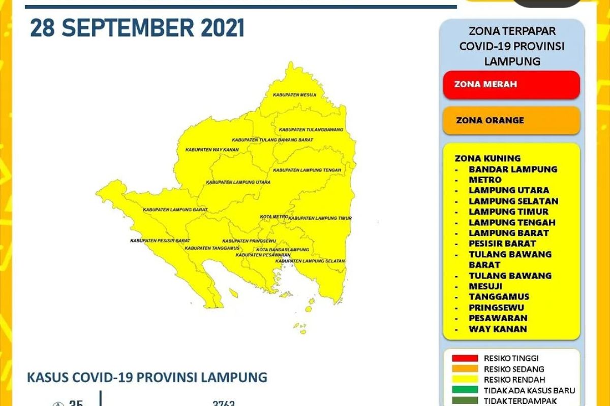 Dinkes Lampung catat 35 penambahan kasus harian COVID-19