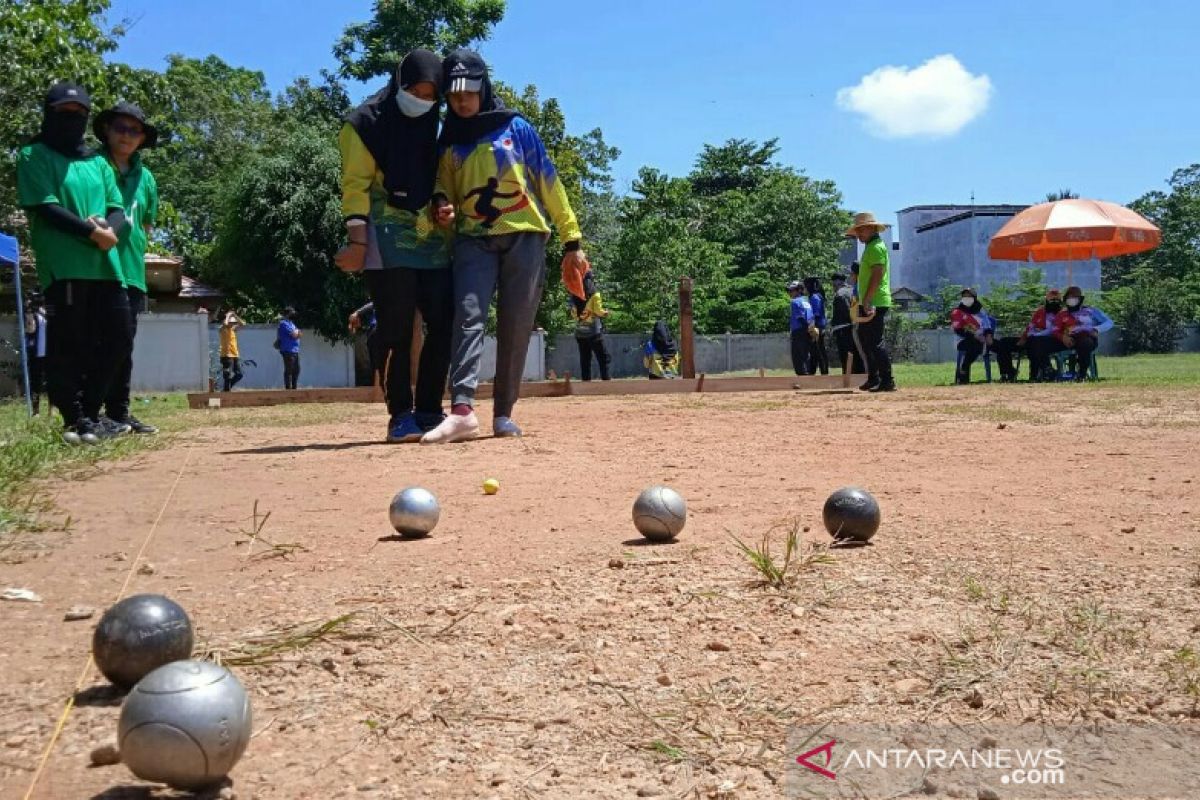 Cabang Petanque baru berkembang atletnya sudah masuki pra PON