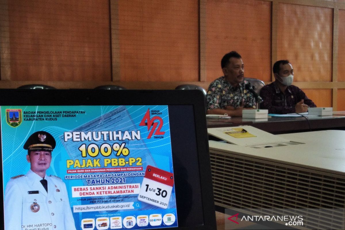 Penghapusan denda PBB di Kudus dongkrak penerimaan