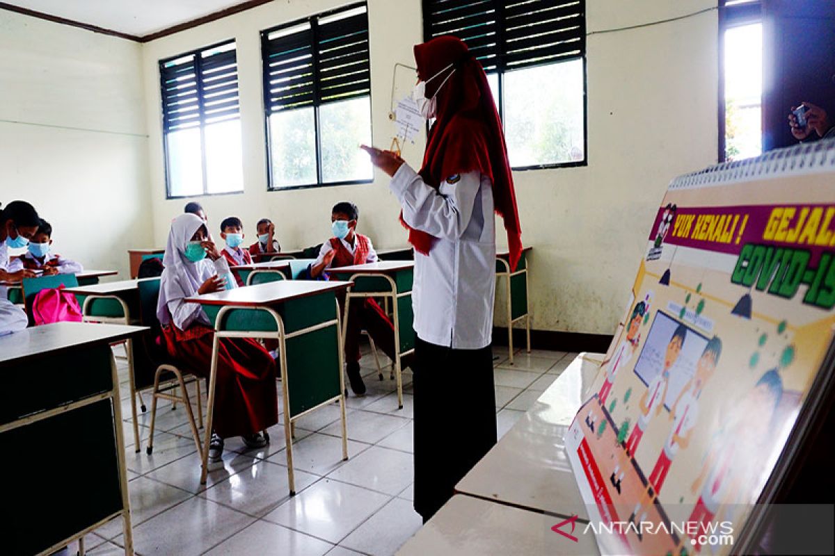 Pembelajaran tatap muka, PMI Cilegon gencarkan promkes ke sekolah