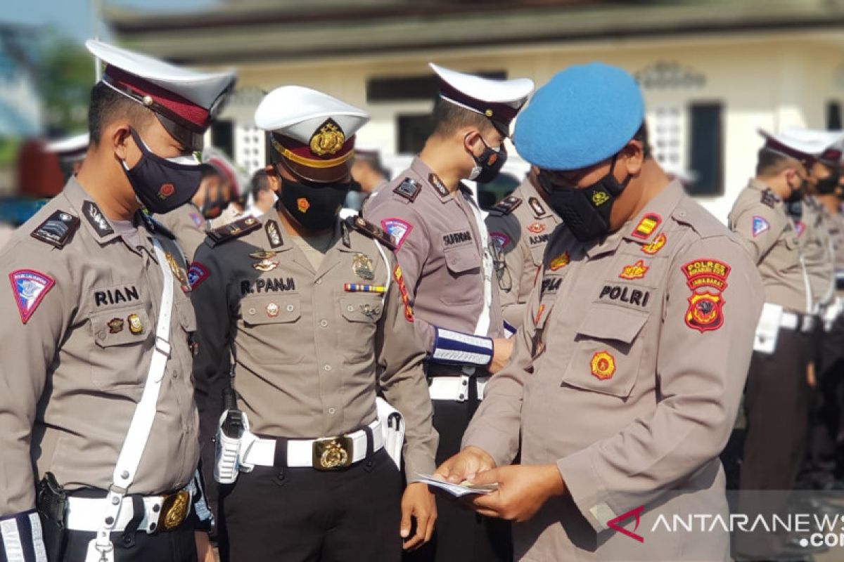 Propam Polres Sukabumi Kota gelar penegakan dan penertiban disiplin pada polisi