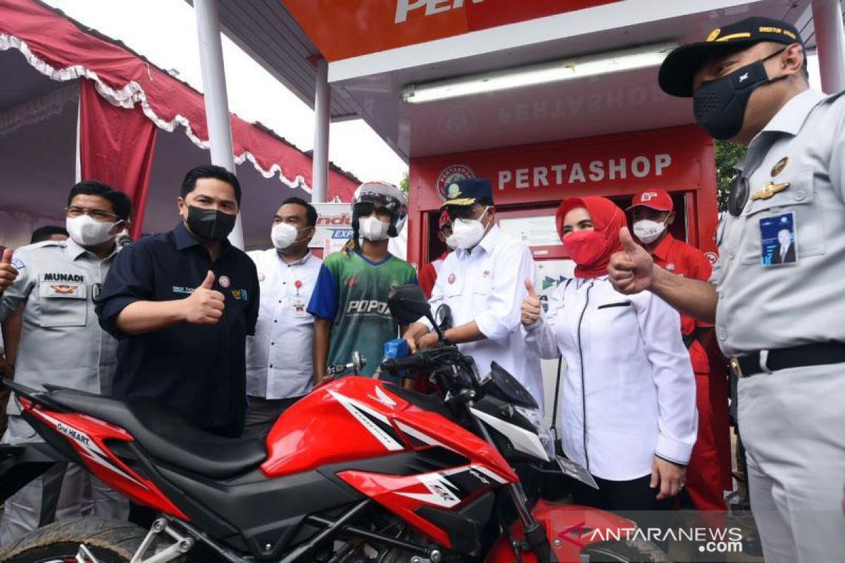 Erick Thohir sebut 46 pesantren sudah dapat Pertashop