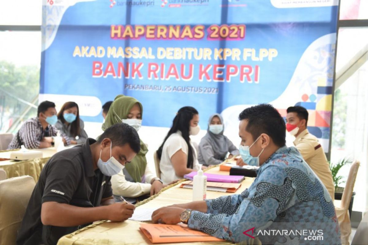 Bank Riau Kepri masuk 10 terbaik se Indonesia dukung program perumahan pemerintahan Jokowi