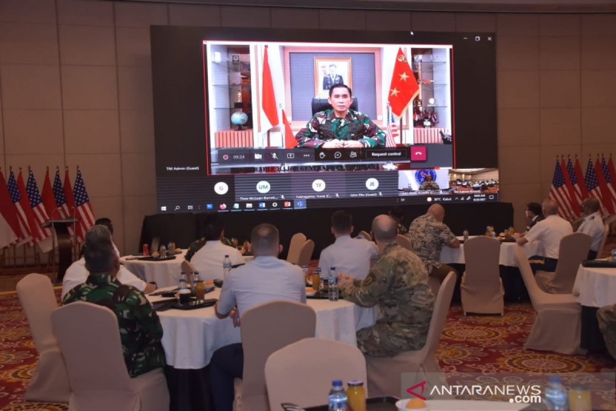 Asops Panglima TNI tutup kegiatan latihan bersama staf TNI dan USINDOPACOM