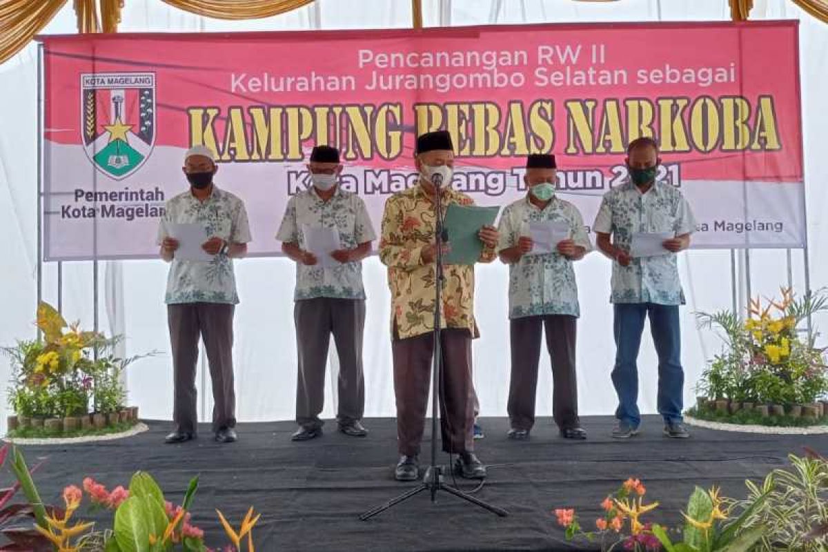 Pemkot Magelang canangkan Ganten sebagai Kampung Bebas Narkoba