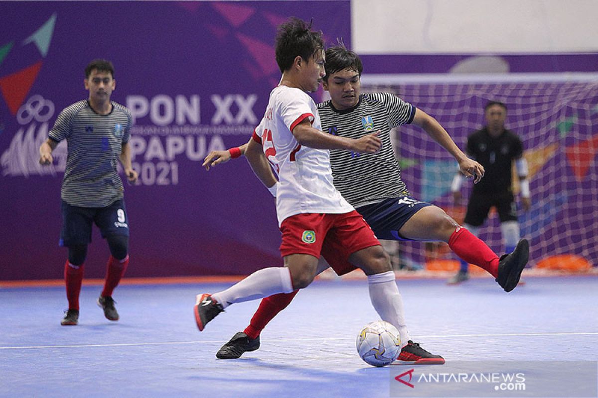 Kandaskan Maluku Utara, tim futsal Jatim buka peluang ke semifinal