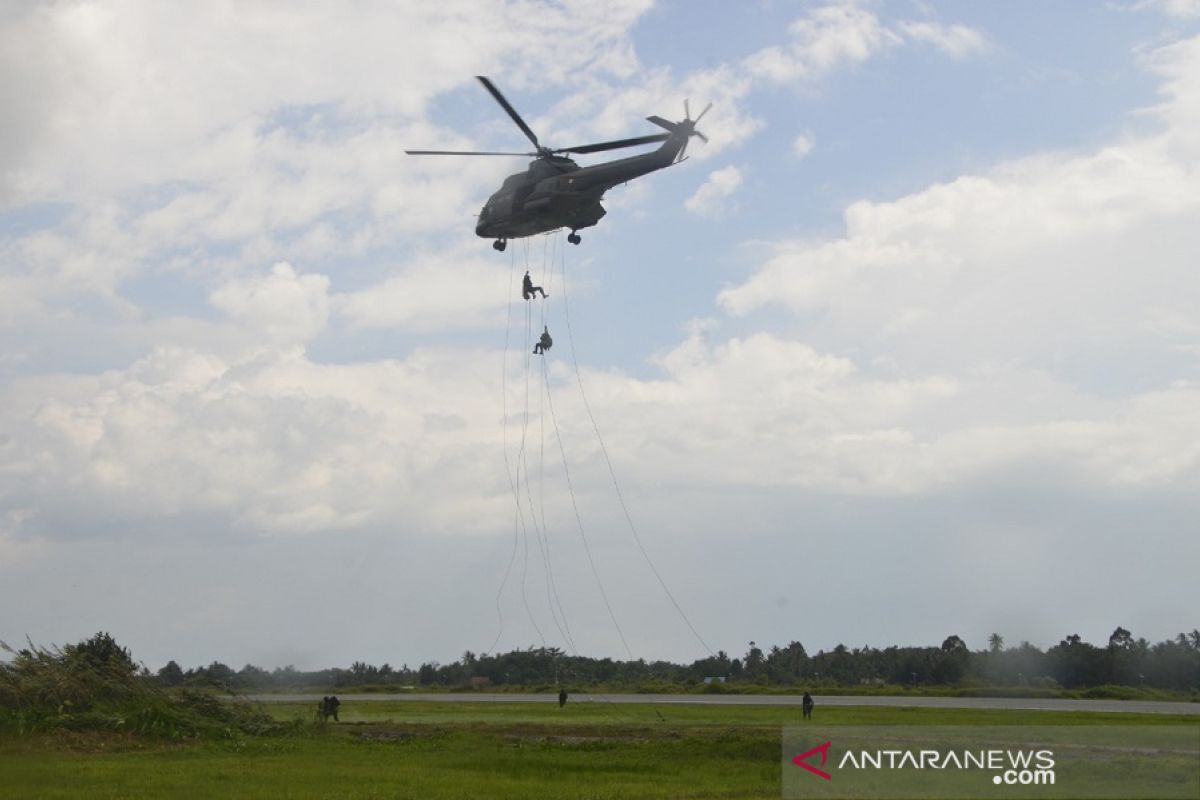 Lanud Supadio gelar latihan SAR untuk tingkatkan kemampuan