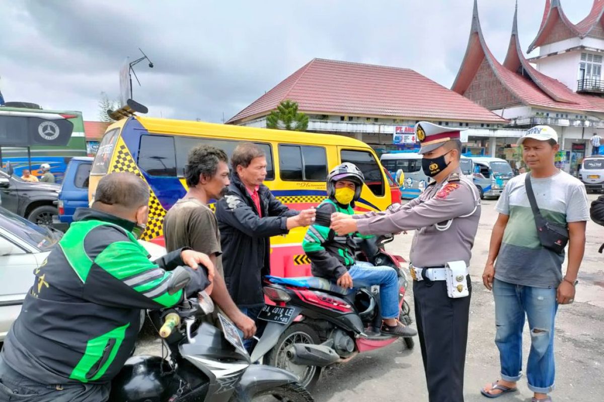 Begini pelaksanaan Operasi Patuh Singgalang di Bukittinggi