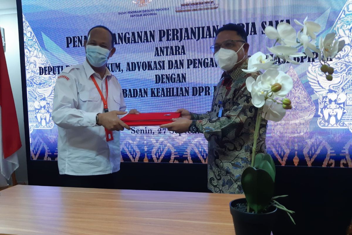 Deputi Hukum BPIP dan Badan Keahlian  DPR-RI Segera Wujudkan Aktualisasi Pancasila dalam UU