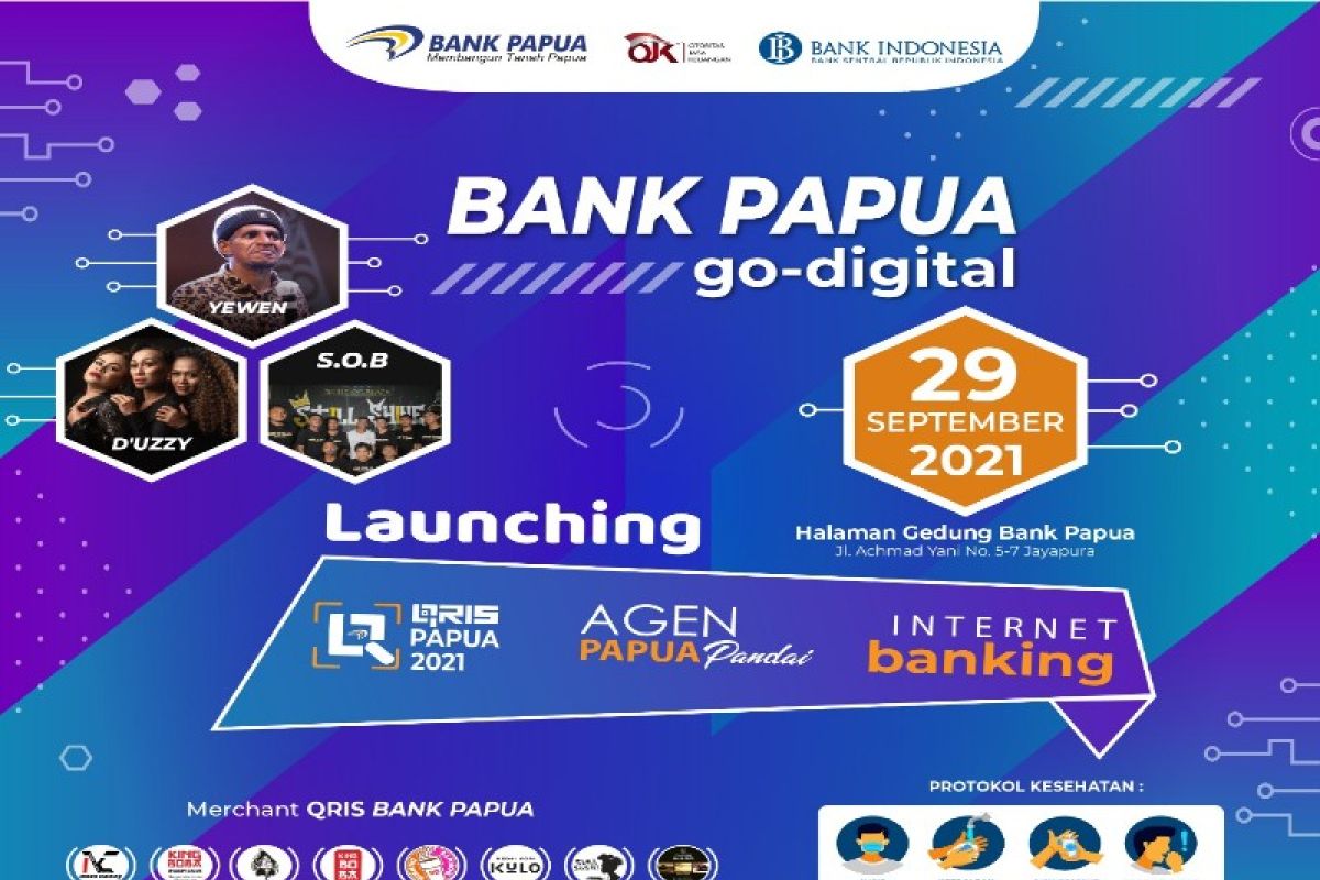 Bank Papua luncurkan tiga produk digital sukseskan PON XX