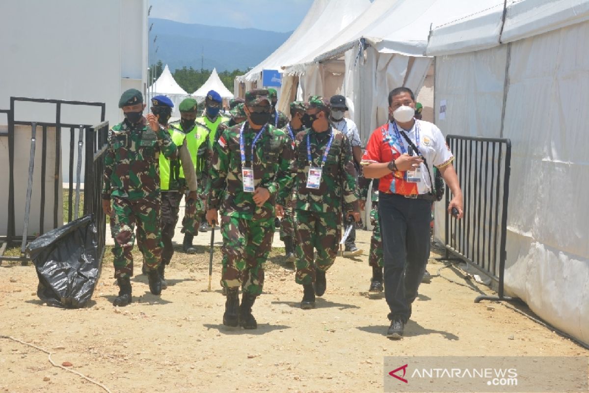 Pangdam XVII/Cenderawasih cek kesiapan pengamanan venue PON Papua