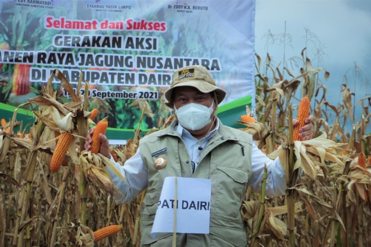 Bupati Dairi : Kemandirian petani  patut ditiru