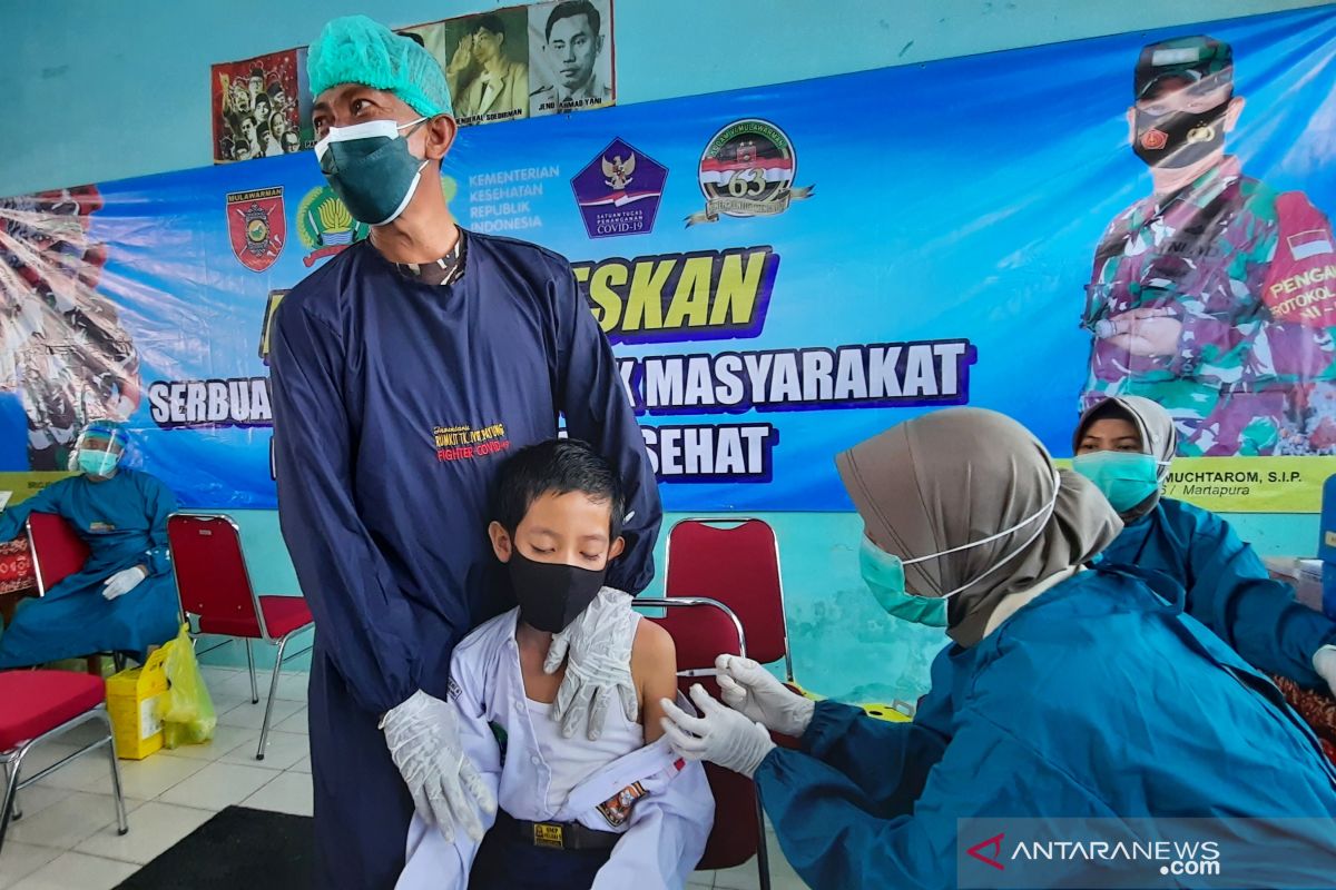 Kalsel genjot vaksinasi pelajar dukung pelaksanaan PTM