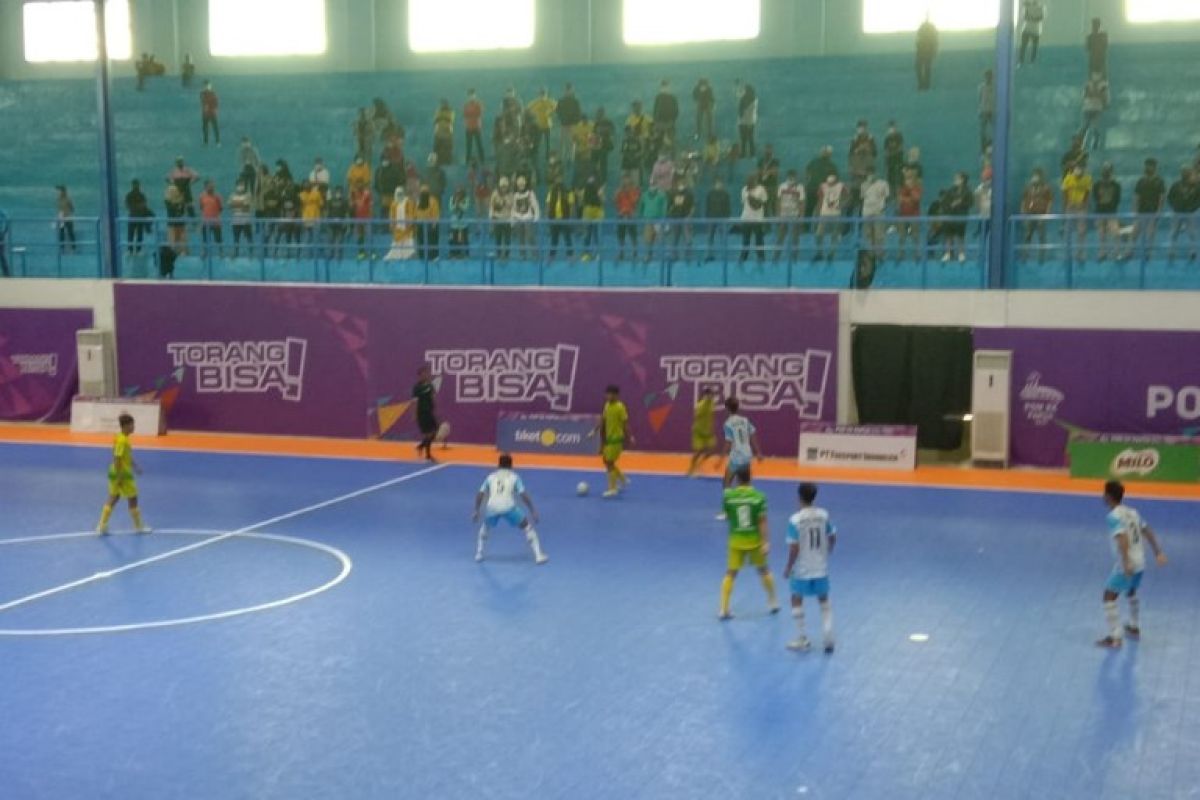 Tim futsal Sumut kubur impian ke semifinal PON XX Papua
