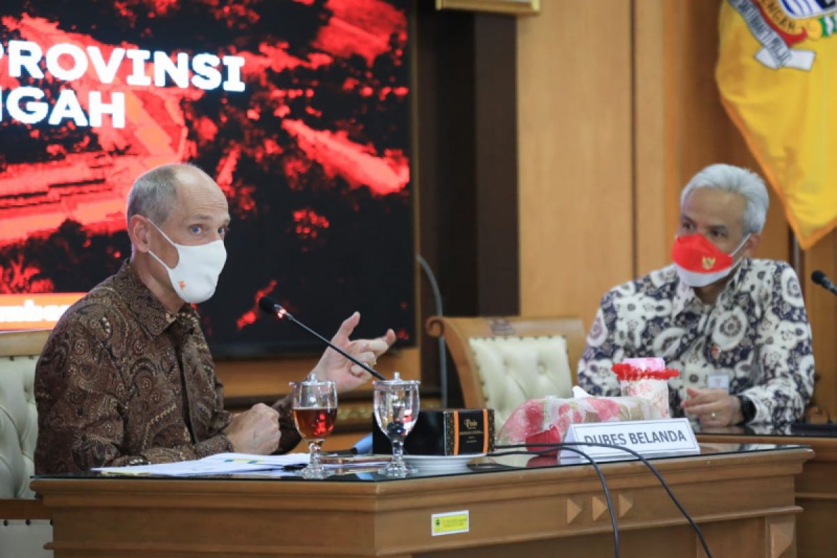 Belanda-Pemprov Jateng jajaki kerja sama penanganan banjir rob