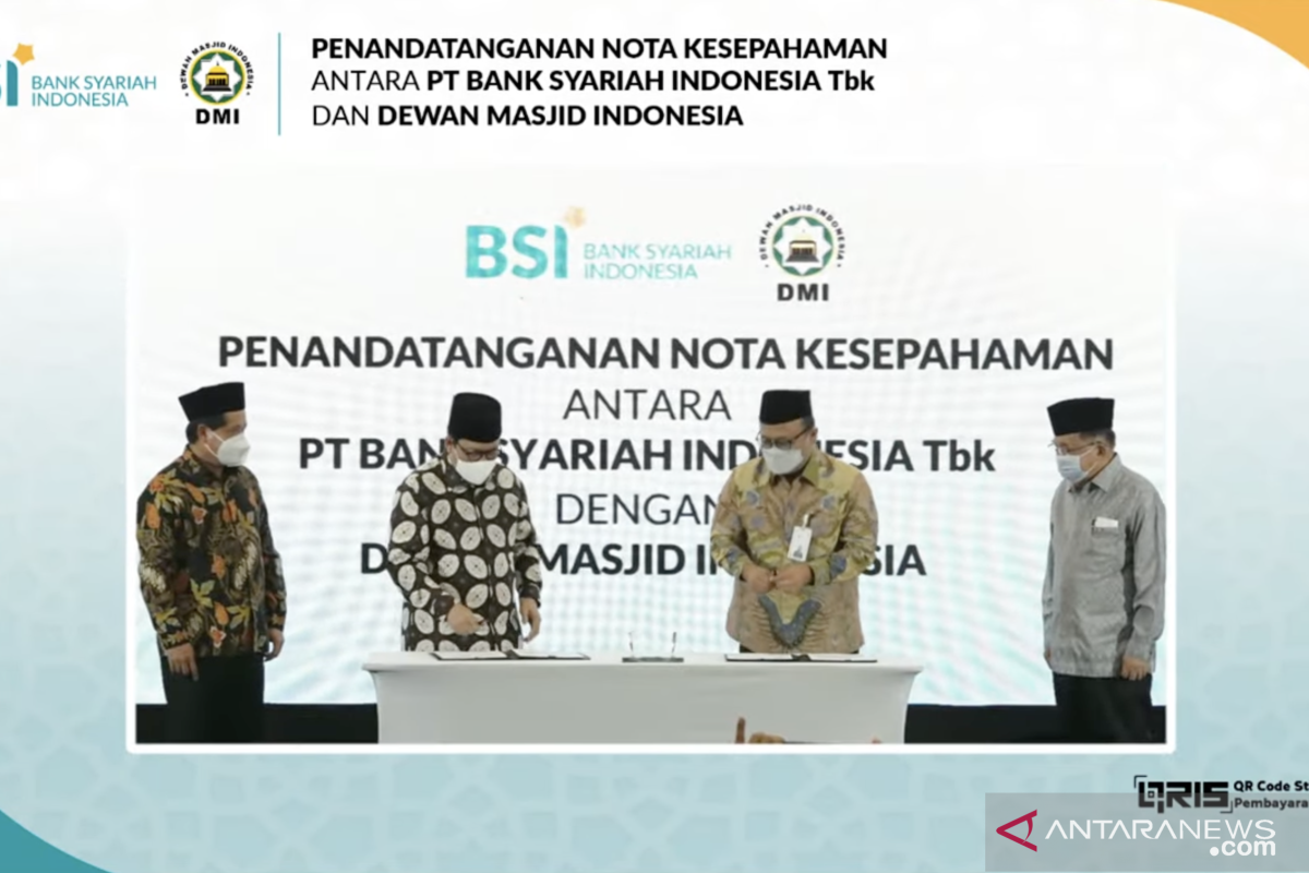 BSI perluas ekosistem ekonomi digital lewat Dewan Masjid Indonesia