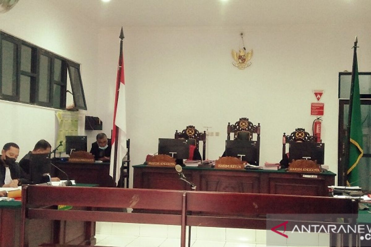 Direktur Inti Artha Nusantara Kontraktor Taman Kota Saumlaki didakwa rugikan negara Rp1,38 milar