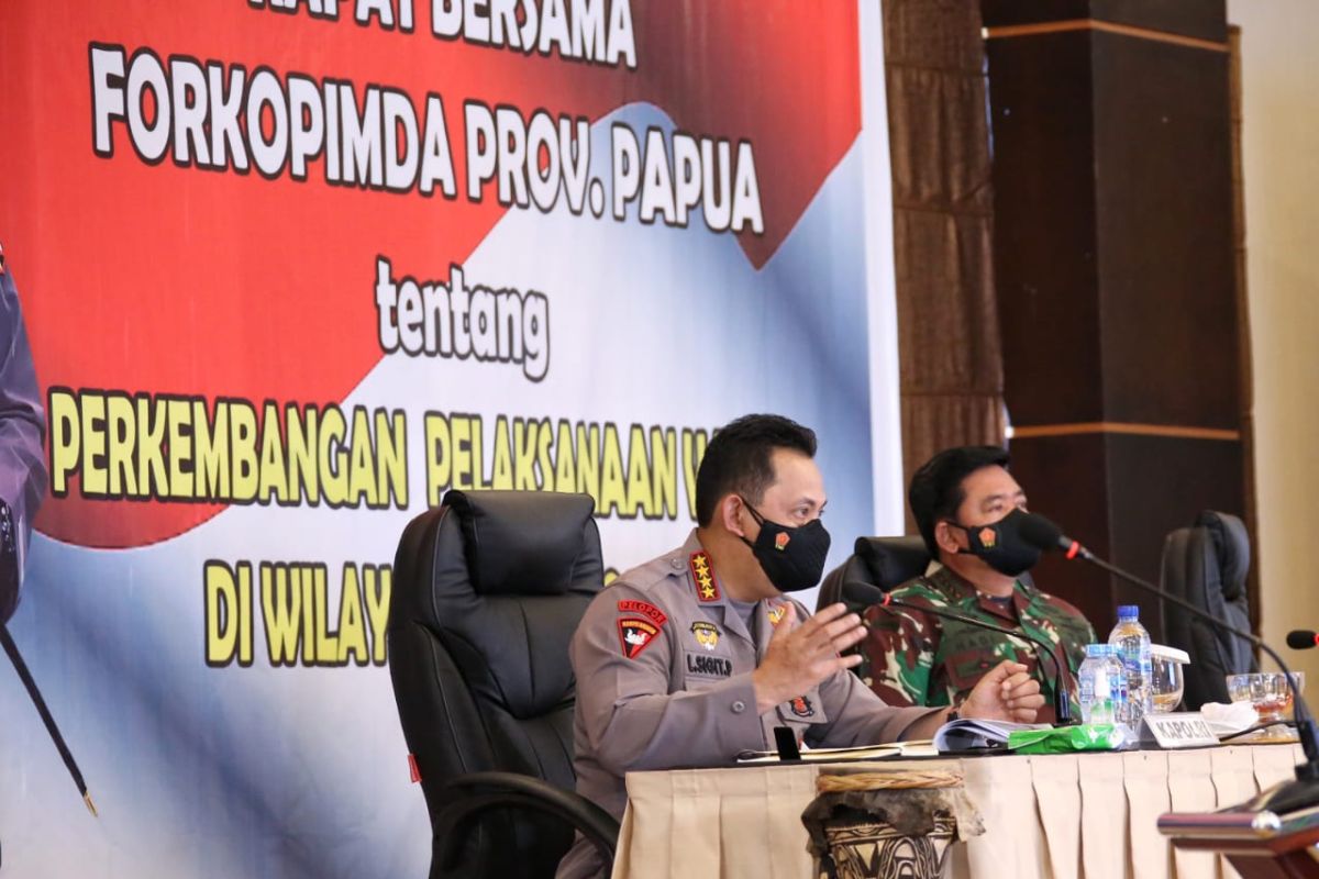 Kapolri minta pengawasan protokol kesehatan PON Papua diperkuat