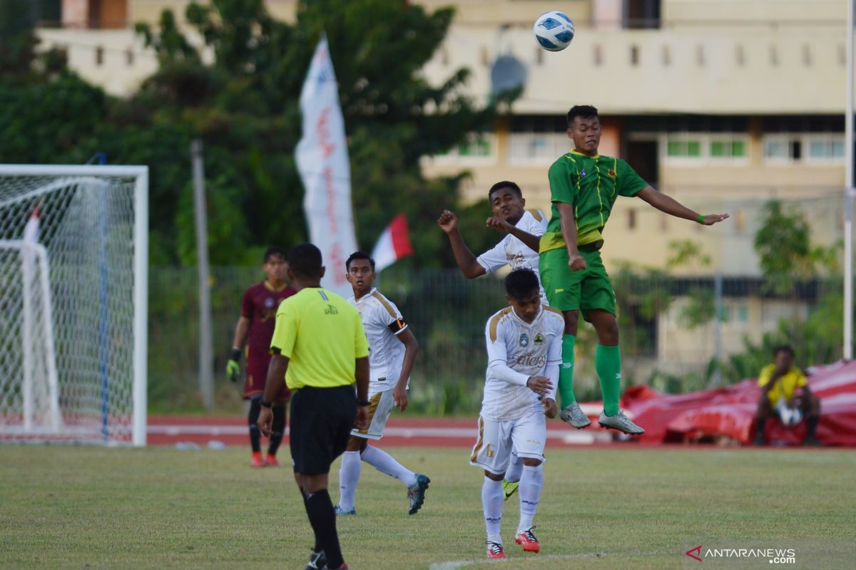 Tim sepak bola Sulsel akui sudah berjuang maksimal hadapi Sumut