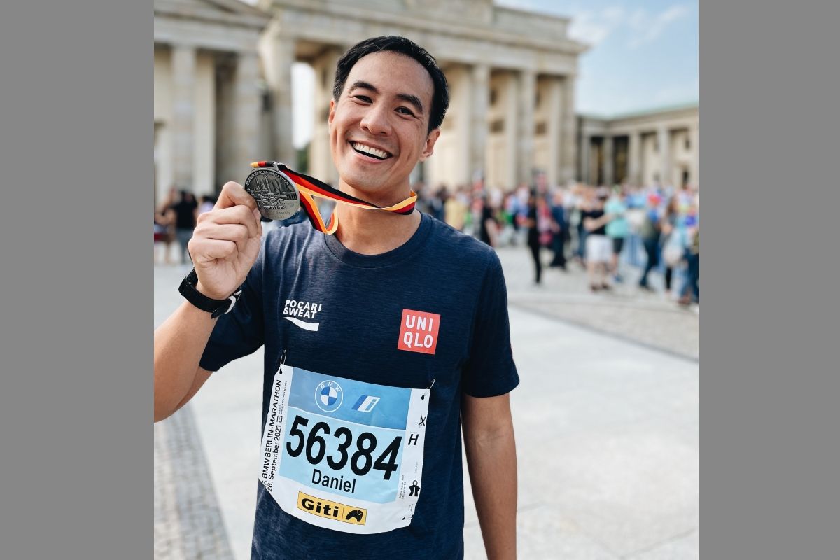 Cerita Daniel Mananta lari maraton di Berlin