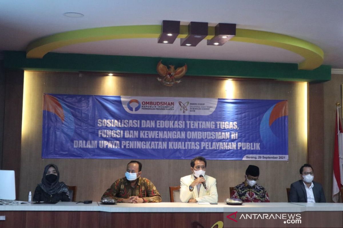 Ombudsman Banten Gelar Sosialisasi-Edukasi di Fakultas Syariah UIN SMH Banten