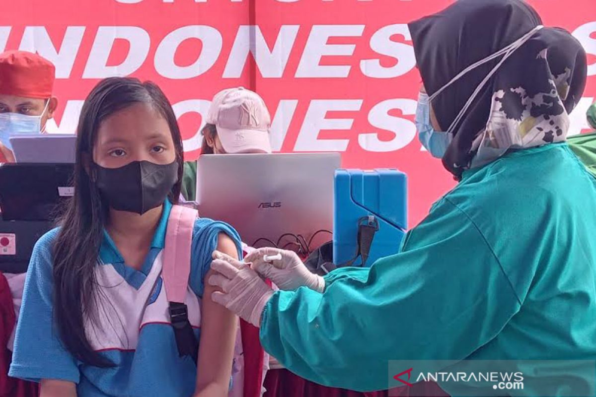 Program vaksinasi massal pelajar di Palangka Raya diharapkan merata