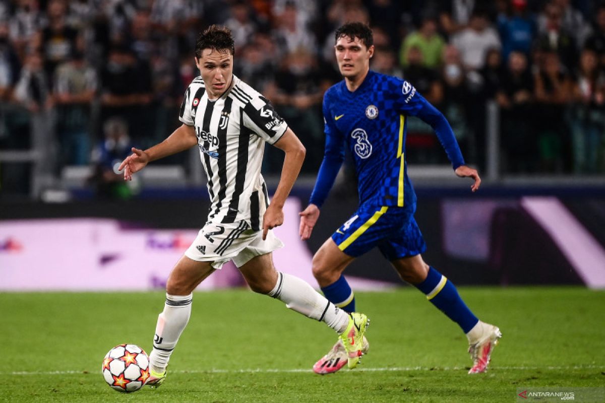 Liga Champions: Gol tunggal Frederico Chiesa bantu Juventus kalahkan Chelsea