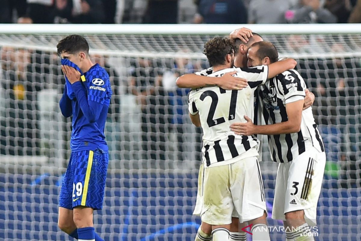 Juventus sukses mengalahkan juara bertahan Chelsea