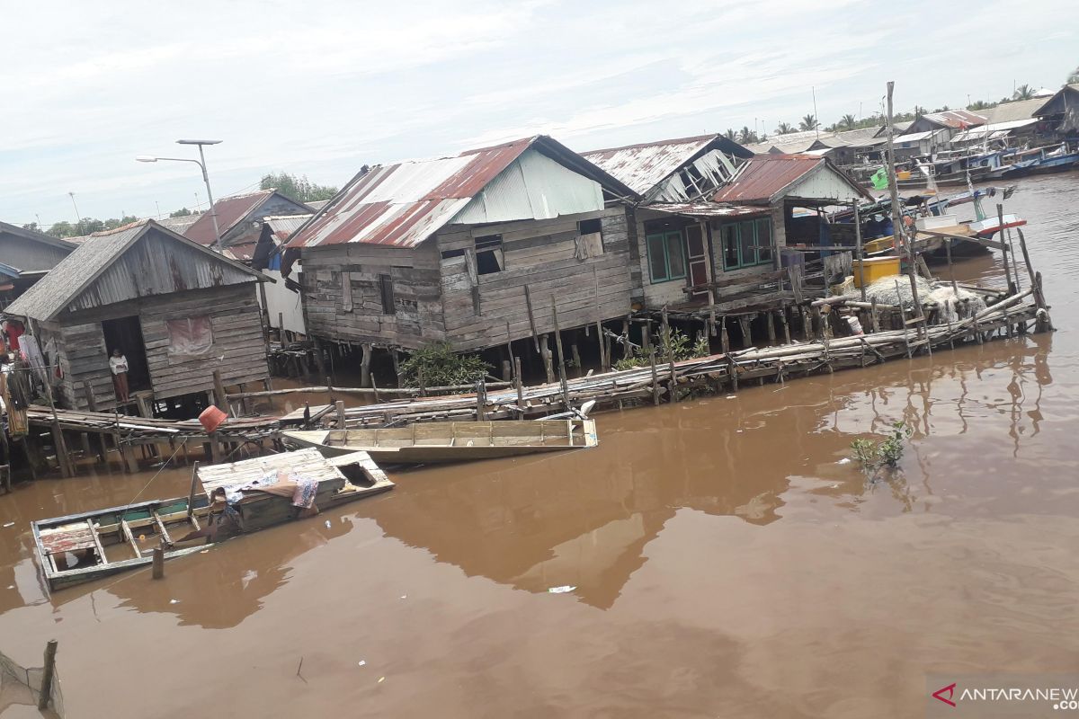 Pemkab Bangka Tengah realisasikan program pengendalian banjir Desa Kurau