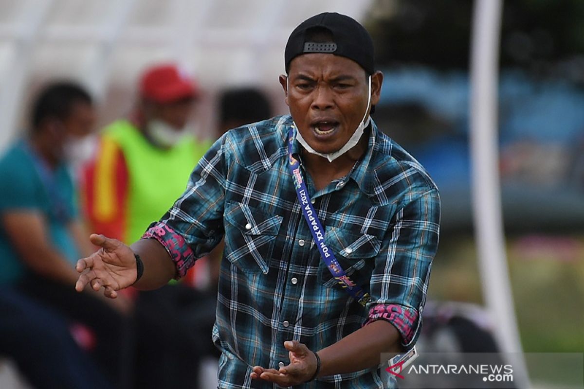 PON Papua - Pelatih sepak bola Sumut antisipasi jika Aceh main lebih ofensif