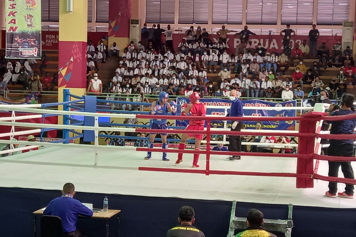 PON Papua- Atlet muaythai Lampung maju ke final PON