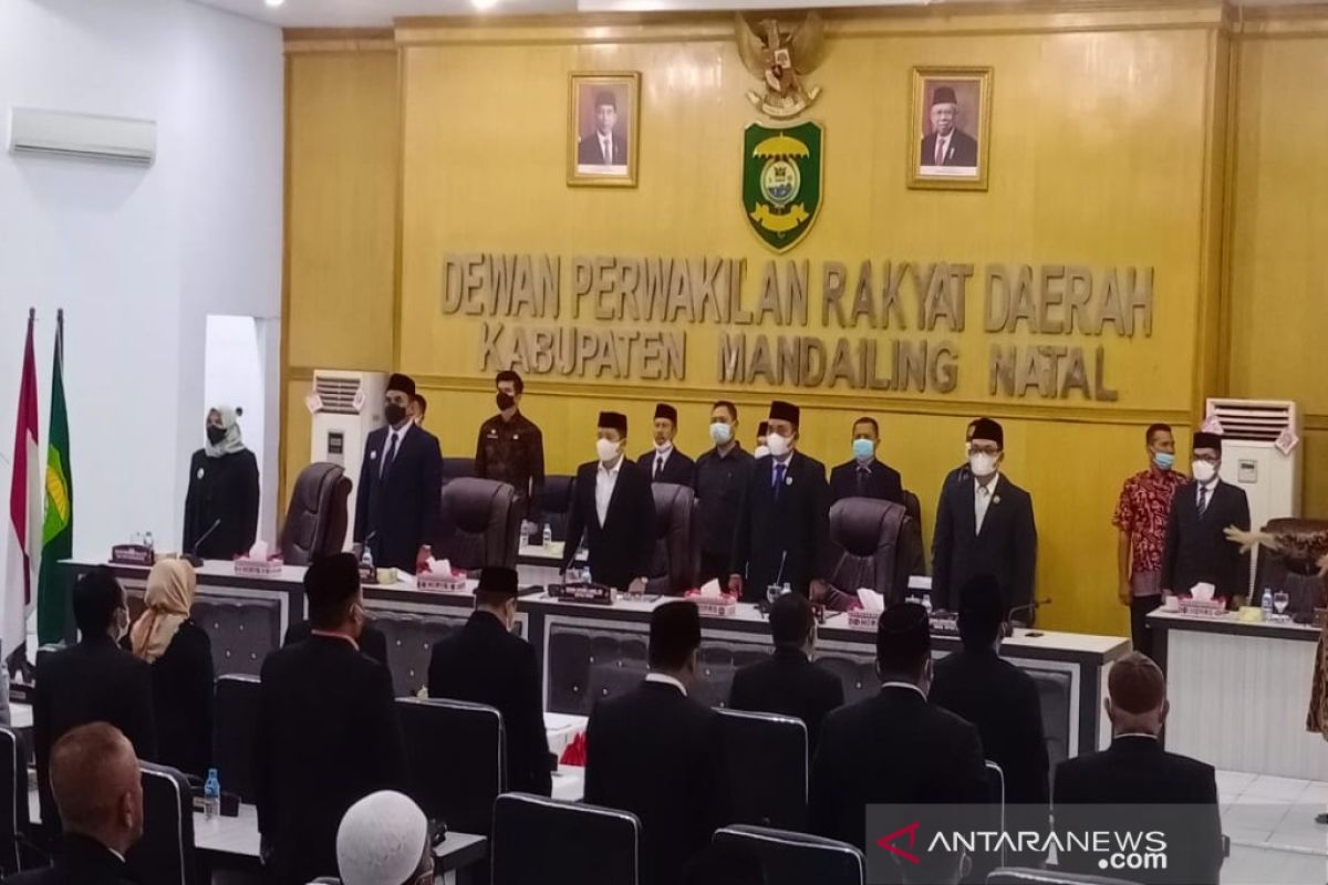 APBD perubahan 2021 Madina disahkan Rp1,6 triliun