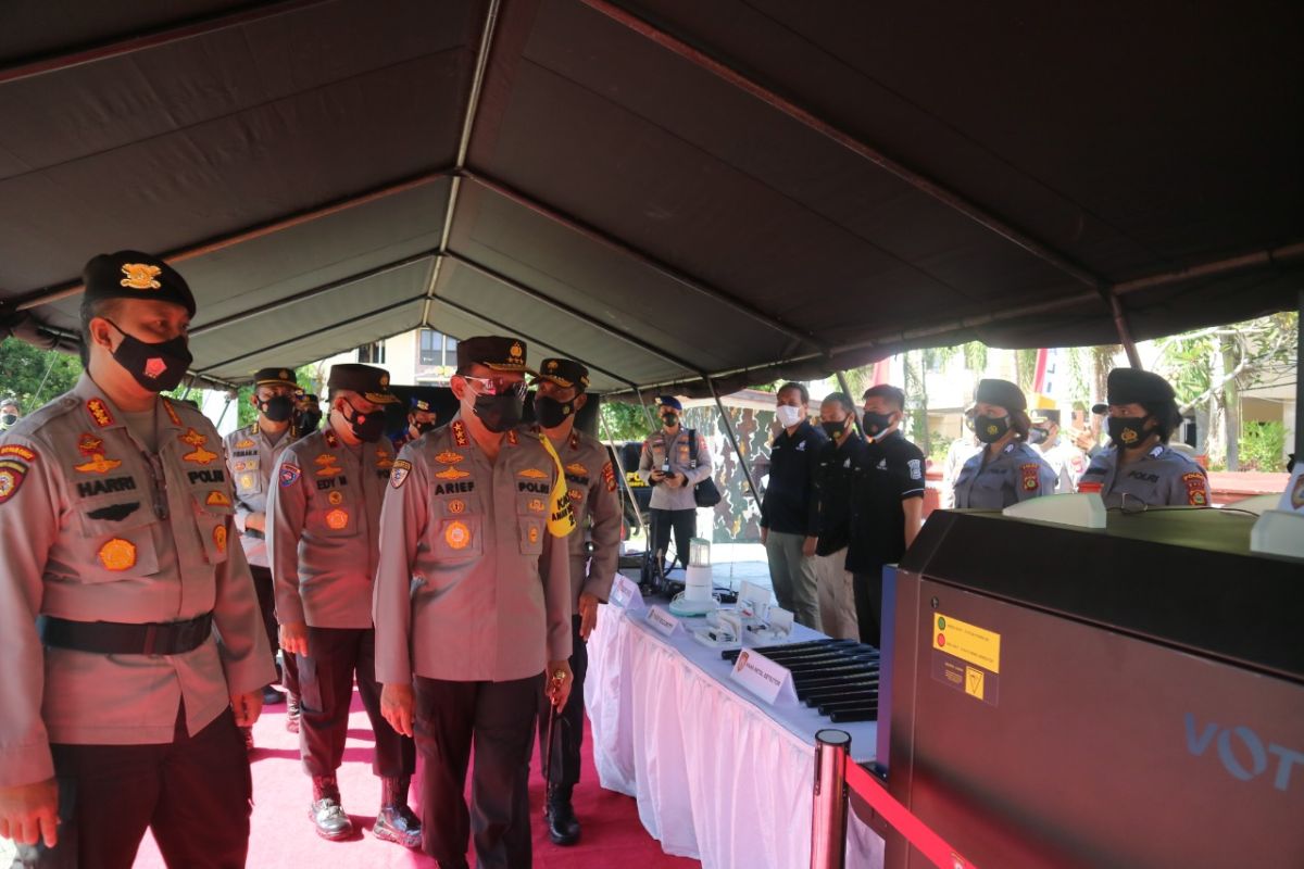 Baharkam Polri cek sarana pengamanan untuk acara Internasional tahun 2022 di Bali