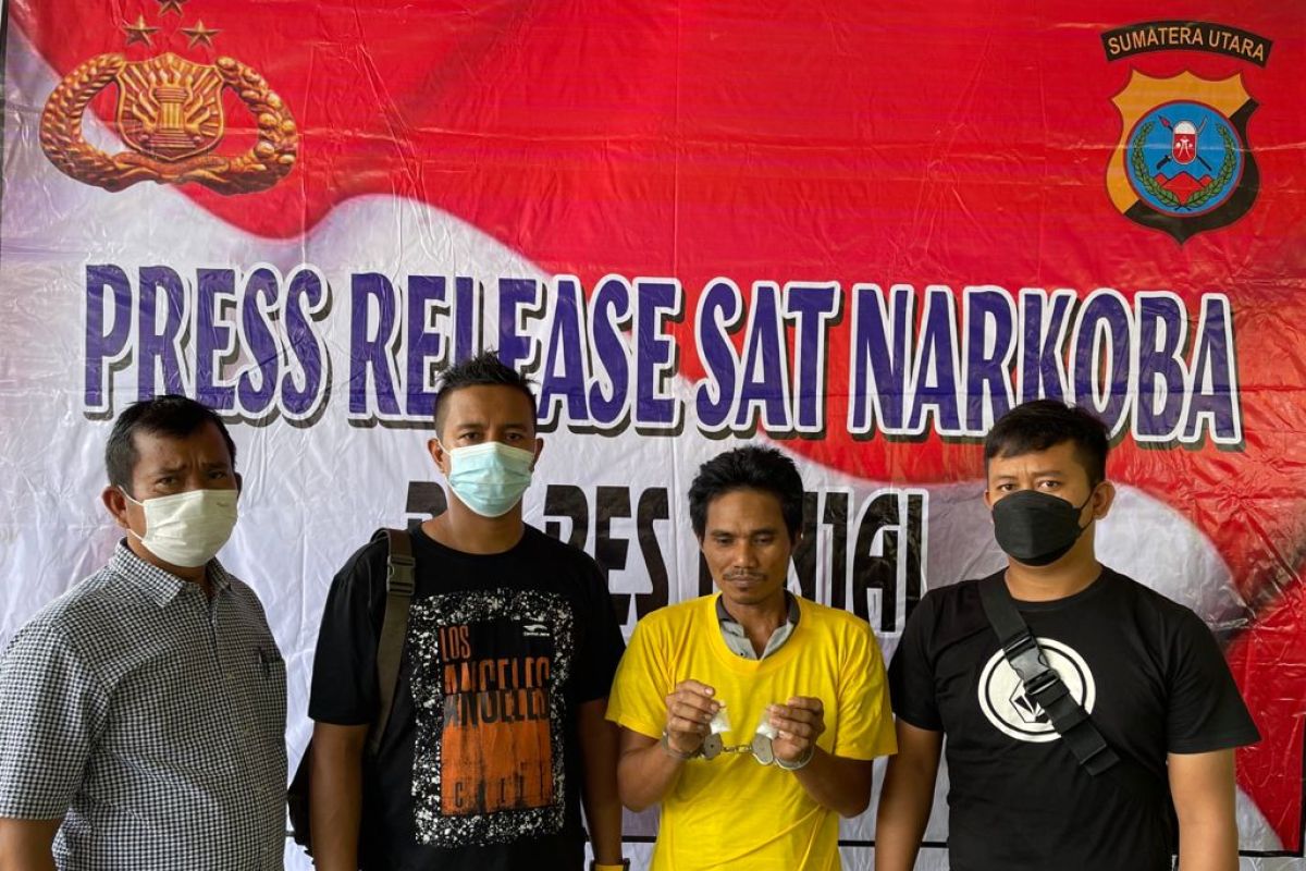 Satresnarkoba Polres Binjai tangkap pemilik 2,48 gram sabu-sabu