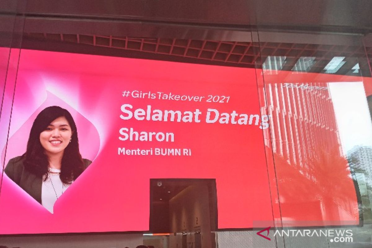 Sharon Florencia gantikan Erick Thohir sebagai menteri selama 1 hari