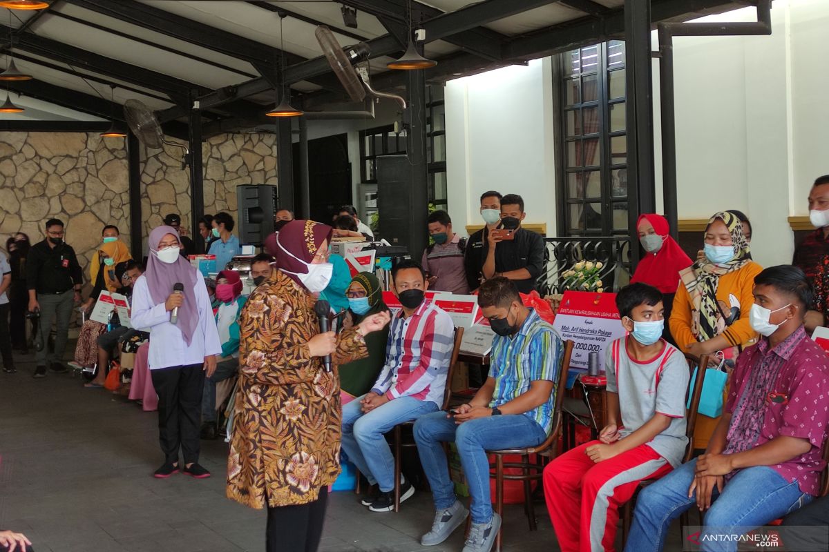 Kunjungi Gorontalo, Mensos Risma motivasi penyandang disabilitas