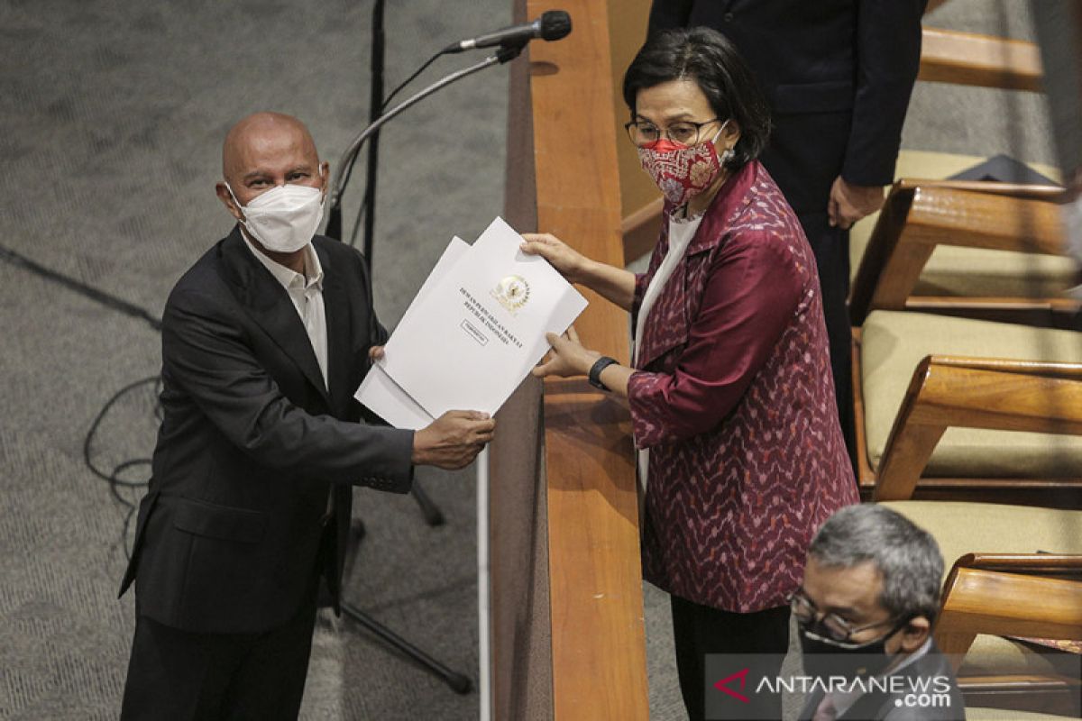 Rapat Paripurna DPR-RI sahkan RAPBN 2022 jadi Undang-Undang