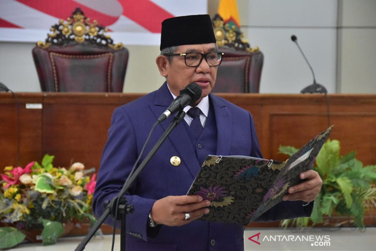 Bupati Thaher Ajak Pejabat Pemkab Bekerja Iklas Dan Tulus Bangun Negeri