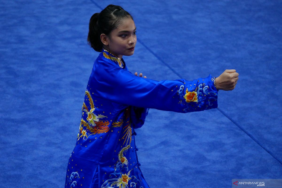 Mayoritas atlet putri pada cabang wushu berstatus debutan