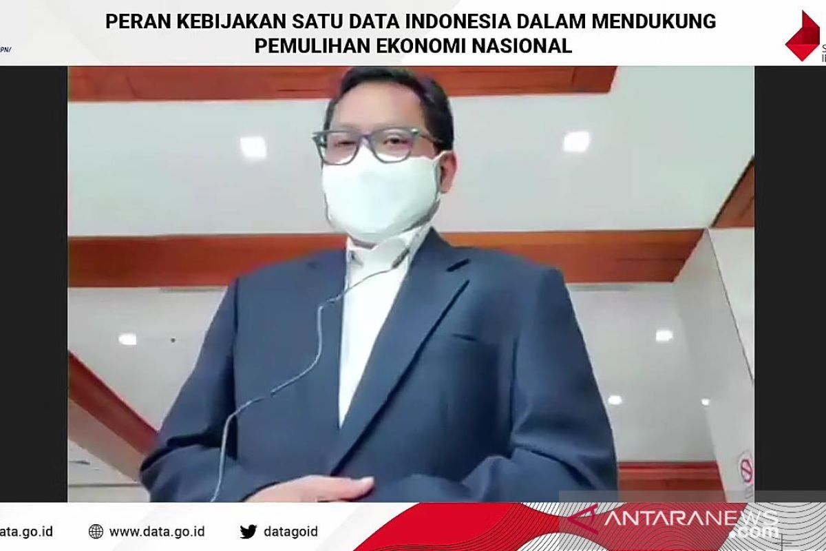 Bappenas sebut satu Data Indonesia dukung pemulihan ekonomi nasional